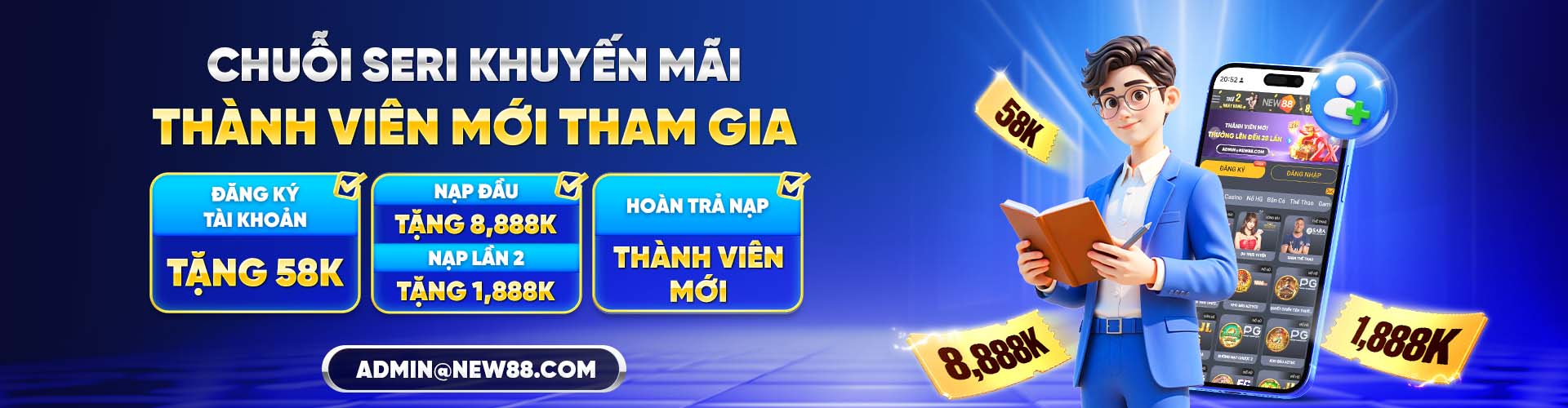 banner trang chủ new88